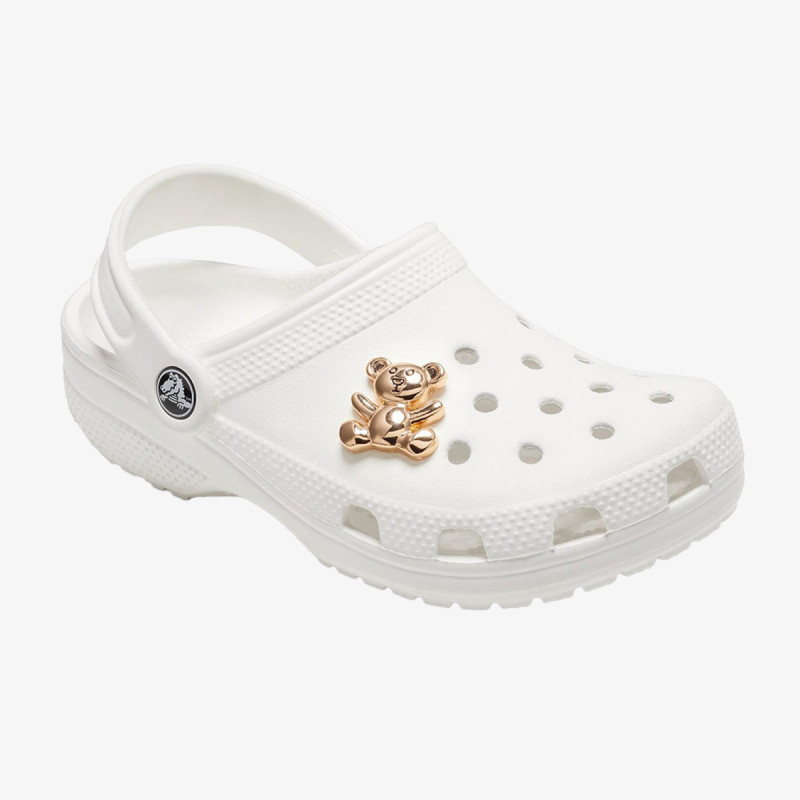 Crocs Kulcstartó GOLD TEDDY BEAR 