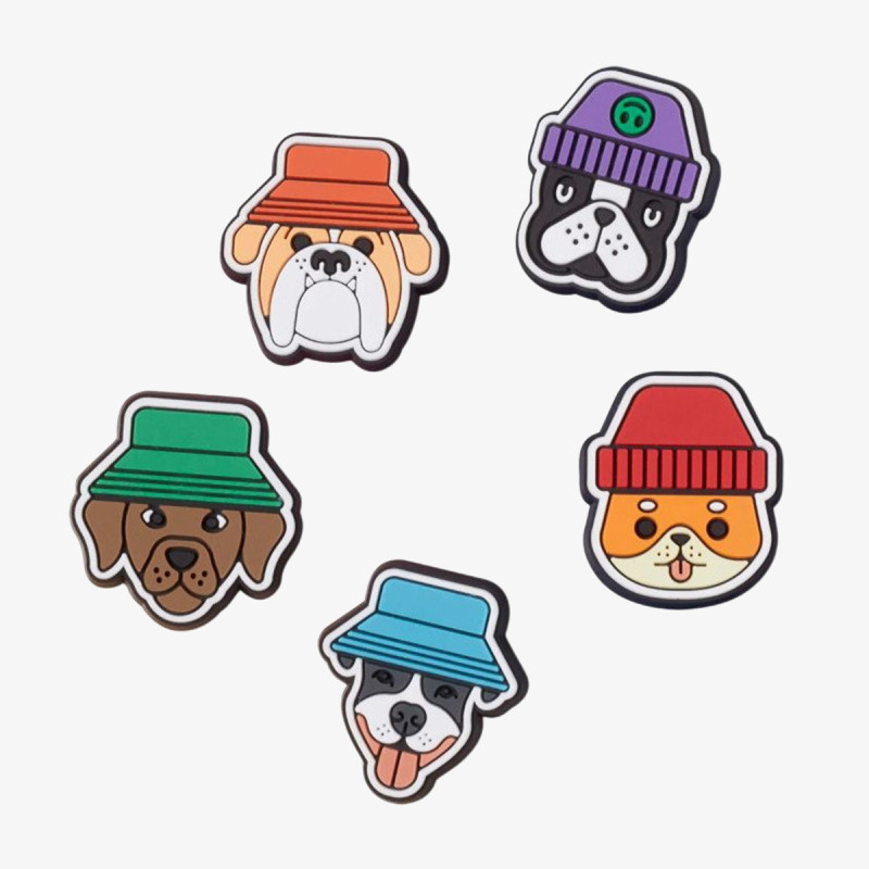 Crocs Kulcstartó Dogs in Hats 5 Pack 