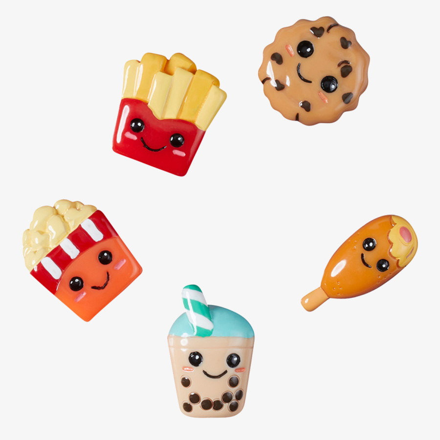 Crocs Kulcstartó Bad But Cute Foods 5 Pack 