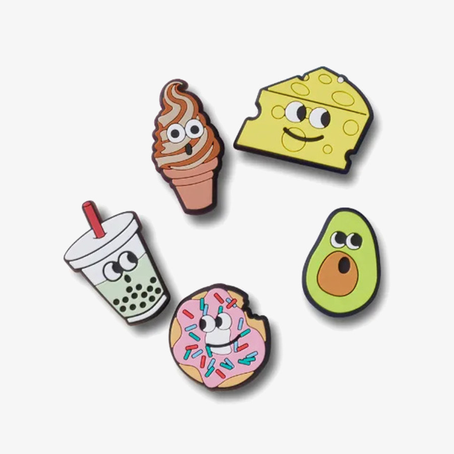 Crocs Kulcstartó Lights Up Food Friends 5 Pack 