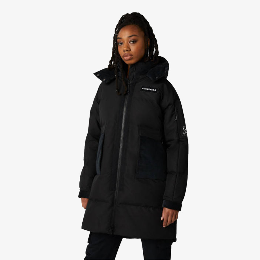 Converse Kabát Premium Fashion Long Down Jacket 