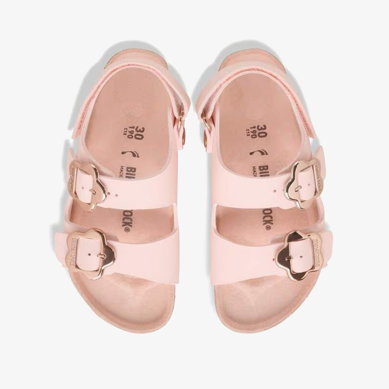 BIRKENSTOCK Szandál Milano AS Kids Flower B. BF L.Rose Tonal 