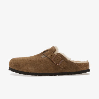 BIRKENSTOCK Papucsok Boston Shear LEVE Dark Tea LAF 