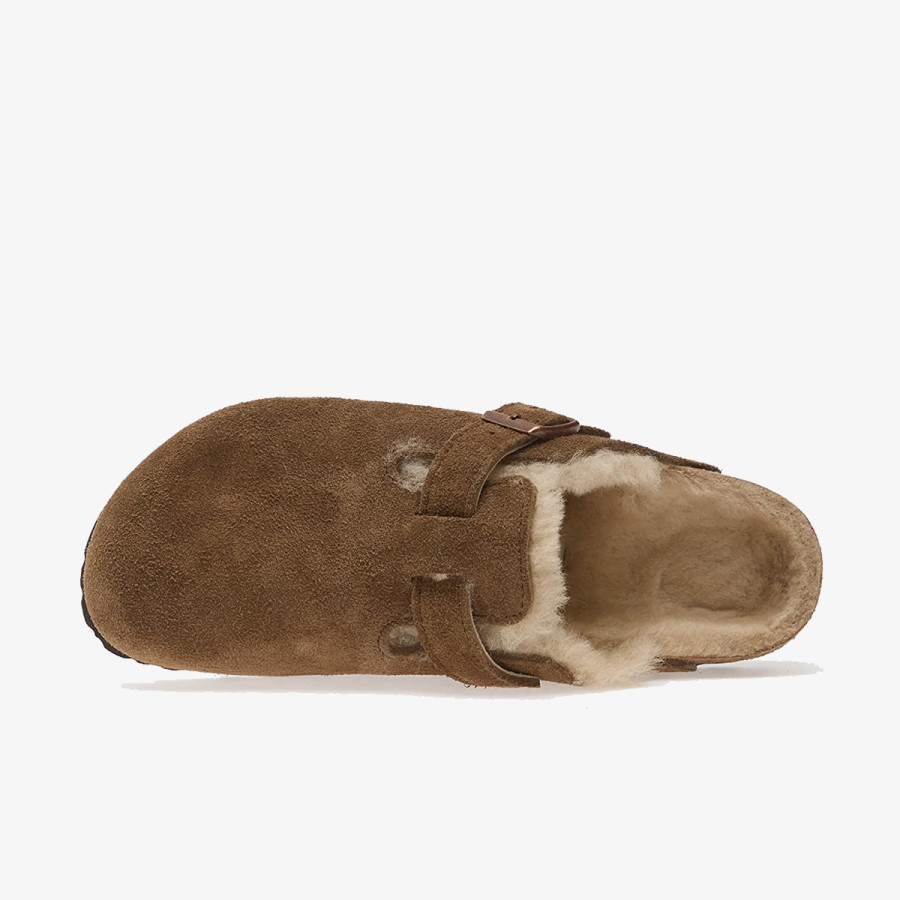 BIRKENSTOCK Papucsok Boston Shear LEVE Dark Tea LAF 