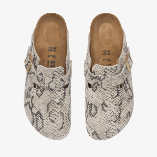 BIRKENSTOCK Papucsok Boston Print LEVE Snake Oyster 