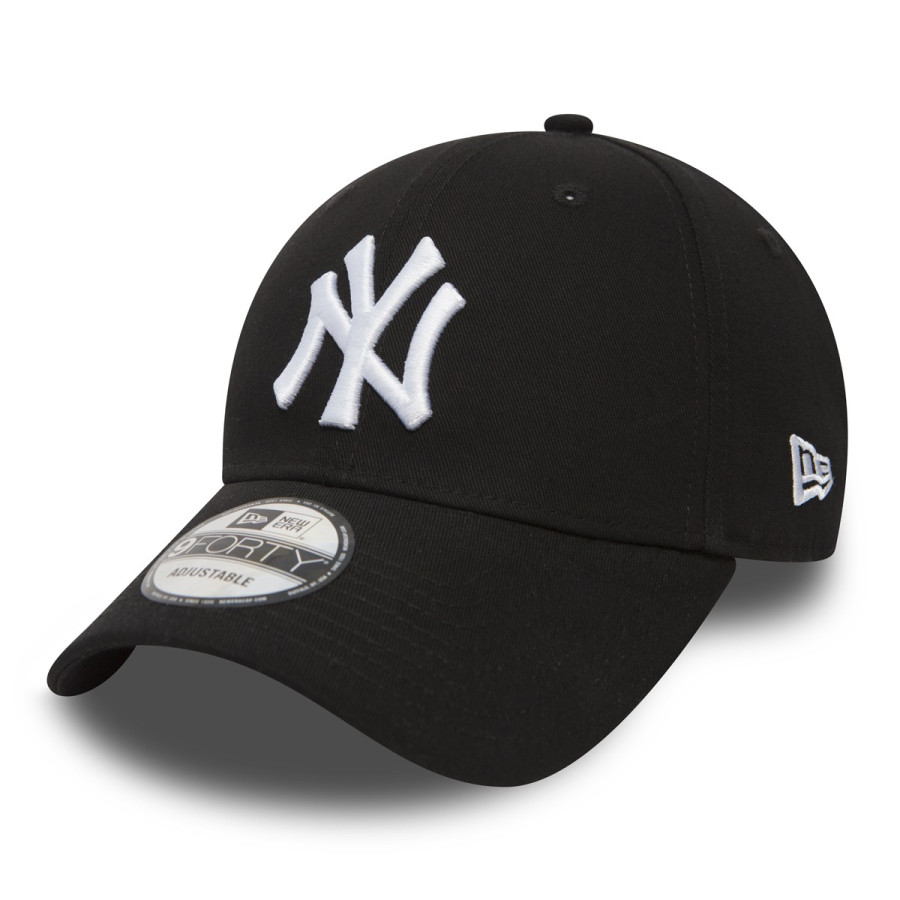 New Era Baseball sapka KAPA 9FORTY LEAGUE BASIC NY black/white ŠT: OSFA 