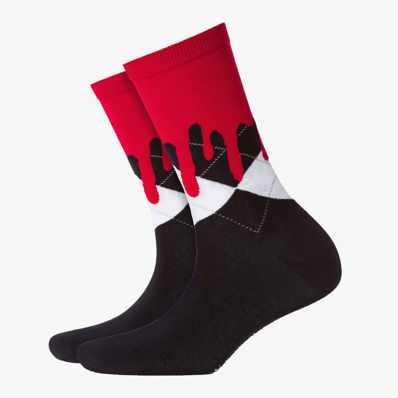 BURLINGTON Zokni NOGAVICE BLOODY HALLOW. BLACK