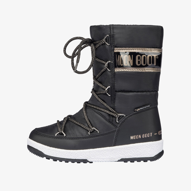 MOON BOOT Csizmák MOON BOOT JR G.QUILTED WP BLACK/COPPER 