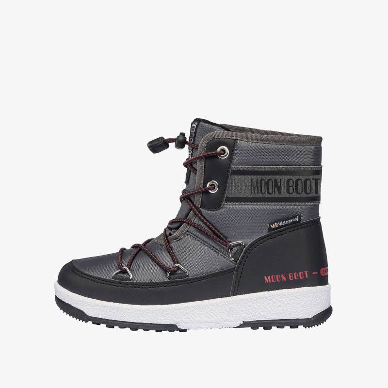 MOON BOOT Csizmák MOON BOOT JR BOY MID WP 2 BLACK/CASTLERO 