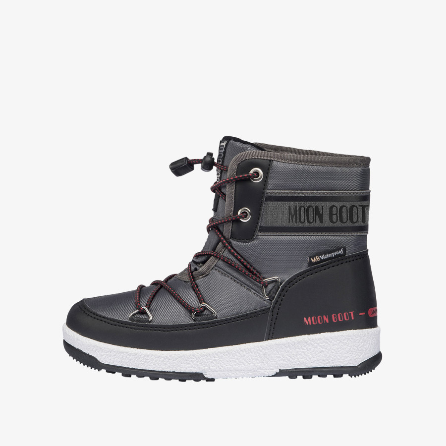 MOON BOOT Csizmák MOON BOOT JR BOY MID WP 2 BLACK/CASTLERO 