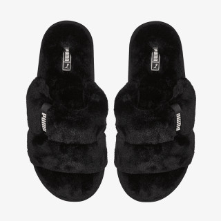 Puma Szandál FLUFF SOLO BLACK-ISLAND PINK 
