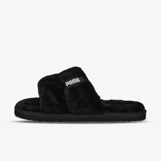 Puma Szandál FLUFF SOLO BLACK-ISLAND PINK 