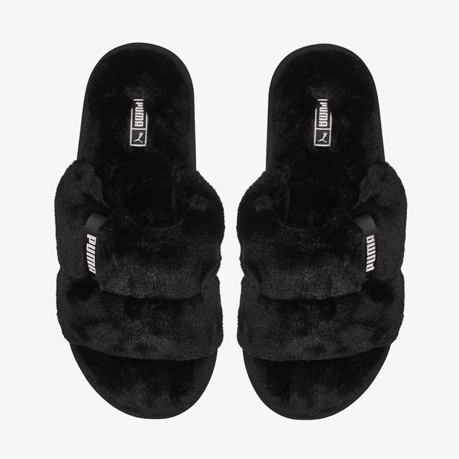 Puma Szandál FLUFF SOLO BLACK-ISLAND PINK 