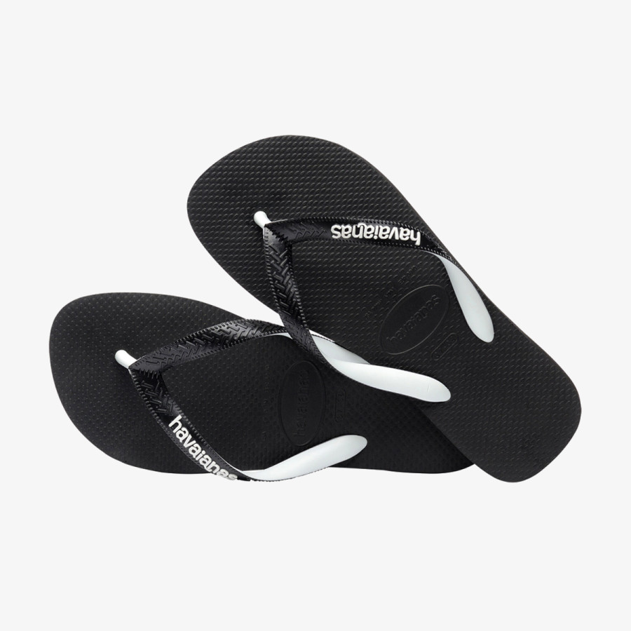 HAVAIANAS Flip flop papucs HAV. BRASIL LOGO BLACK/BLACK I25 