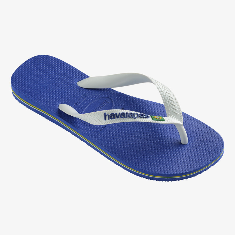 HAVAIANAS Flip flop papucs HAV. BRASIL LOGO MARINE BLUE I25 