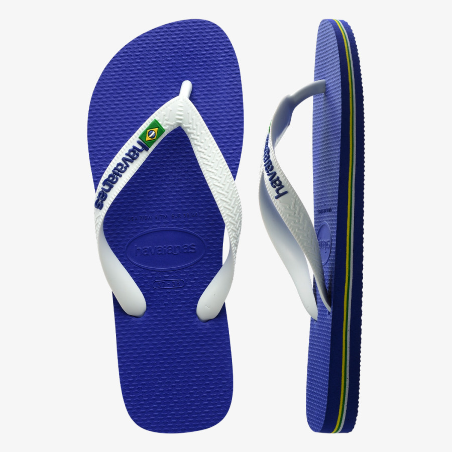 HAVAIANAS Flip flop papucs HAV. BRASIL LOGO MARINE BLUE I25 