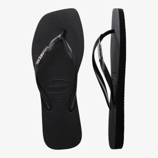 HAVAIANAS Flip flop papucs SLIM SQUARE LOGO METALLIC 