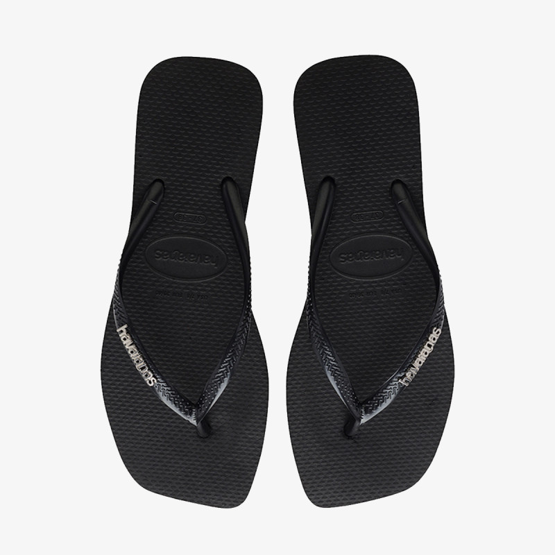 HAVAIANAS Flip flop papucs SLIM SQUARE LOGO METALLIC 