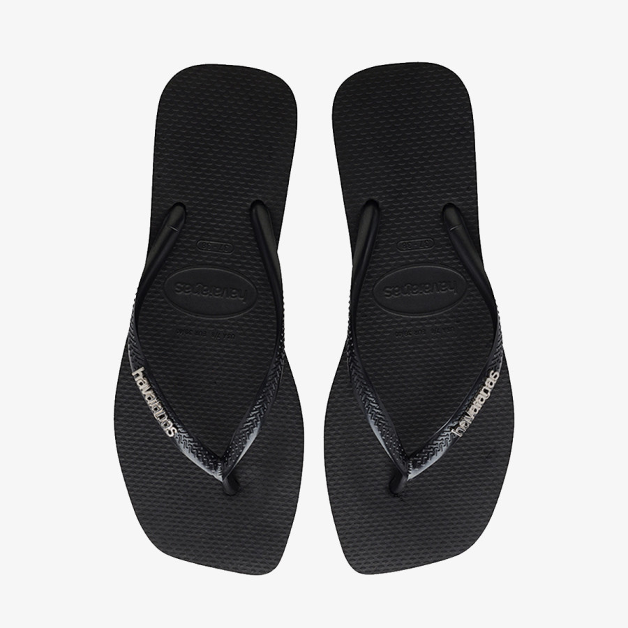 HAVAIANAS Flip flop papucs SLIM SQUARE LOGO METALLIC 