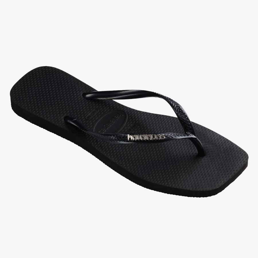 HAVAIANAS Flip flop papucs SLIM SQUARE LOGO METALLIC 