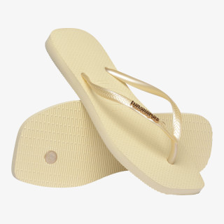 HAVAIANAS Flip flop papucs SLIM SQUARE LOGO METALLIC 