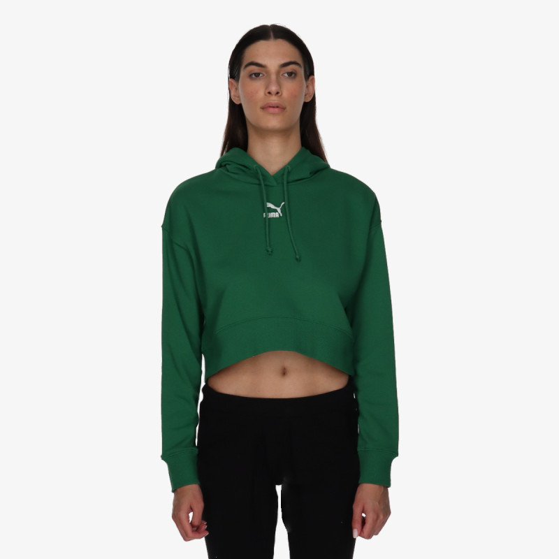 Puma Pulóver PUMA CLASSICS Cropped Hoodie TR 