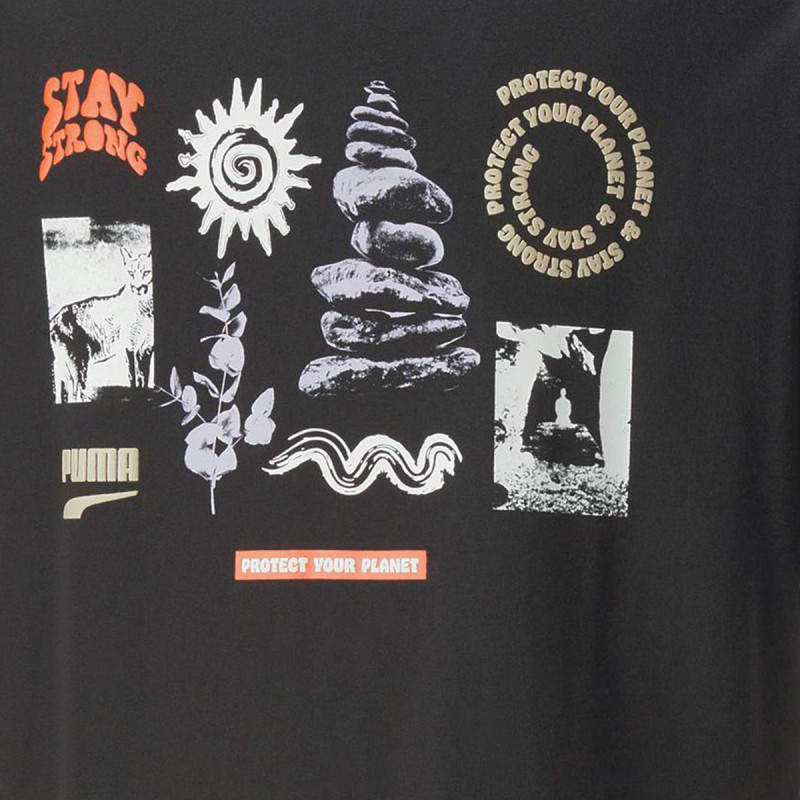Puma Póló PUMA DOWNTOWN Graphic Tee 