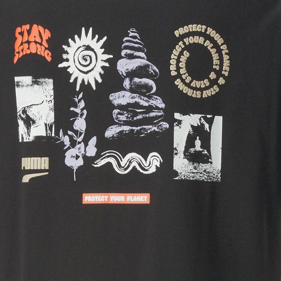 Puma Póló PUMA DOWNTOWN Graphic Tee 
