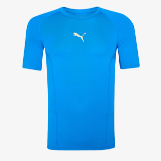 Puma Póló LIGA BASELAYER TEE SS ELECTRIC BLUE LEMO 