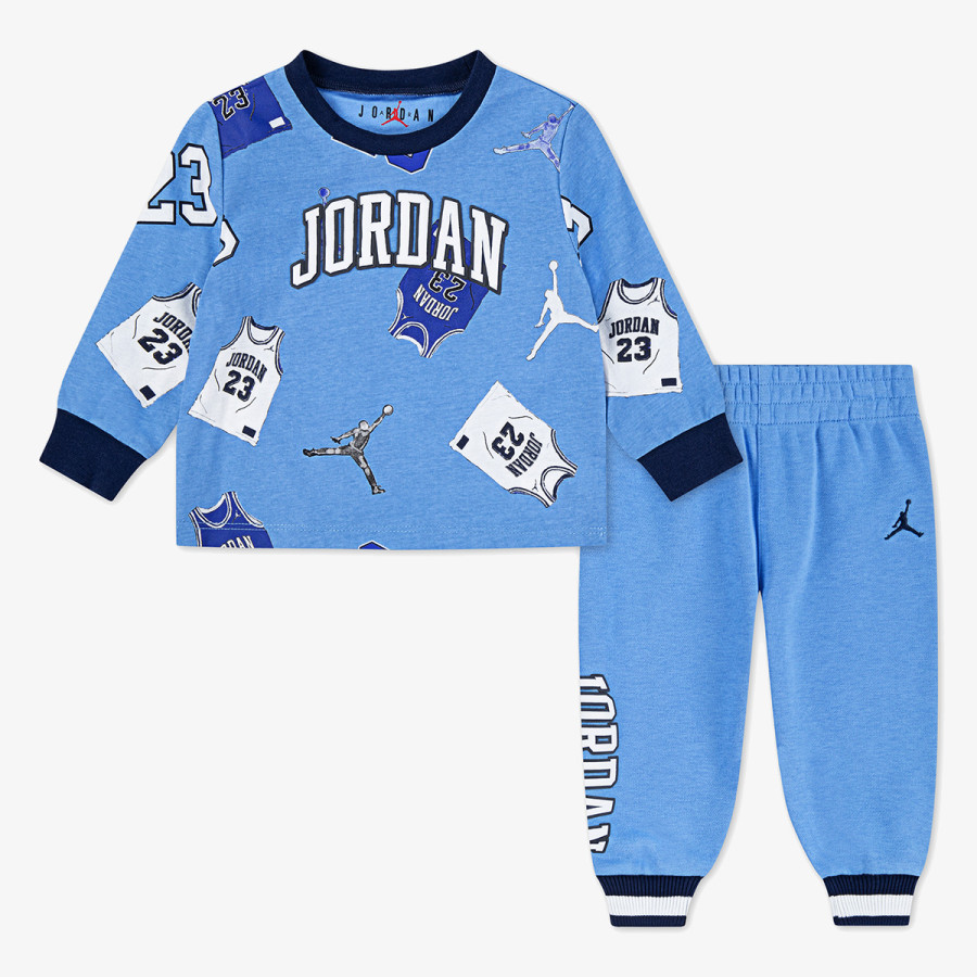 JORDAN Melegítő JDN MJ 23 JERSEY LS PANT  SET 
