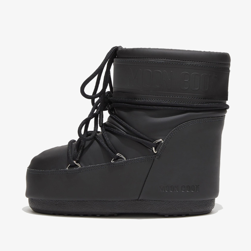MOON BOOT Csizmák MB ICON LOW RUBBER BLACK 