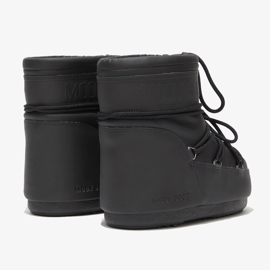 MOON BOOT Csizmák MB ICON LOW RUBBER BLACK 