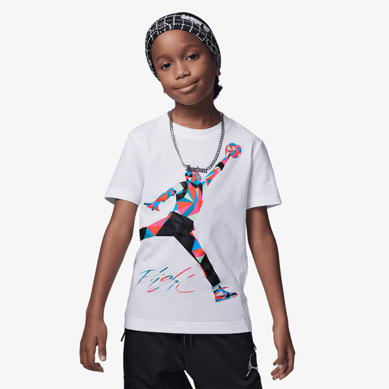 JORDAN Póló JDB JUMPMAN HBR HEIRLOOM SS TE 