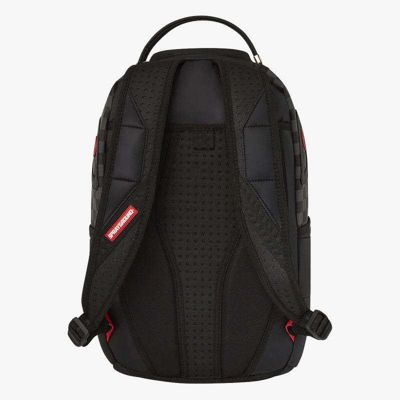 SPRAYGROUND Hátizsák BLACK PUFFER GREY CHECK BACKPACK 