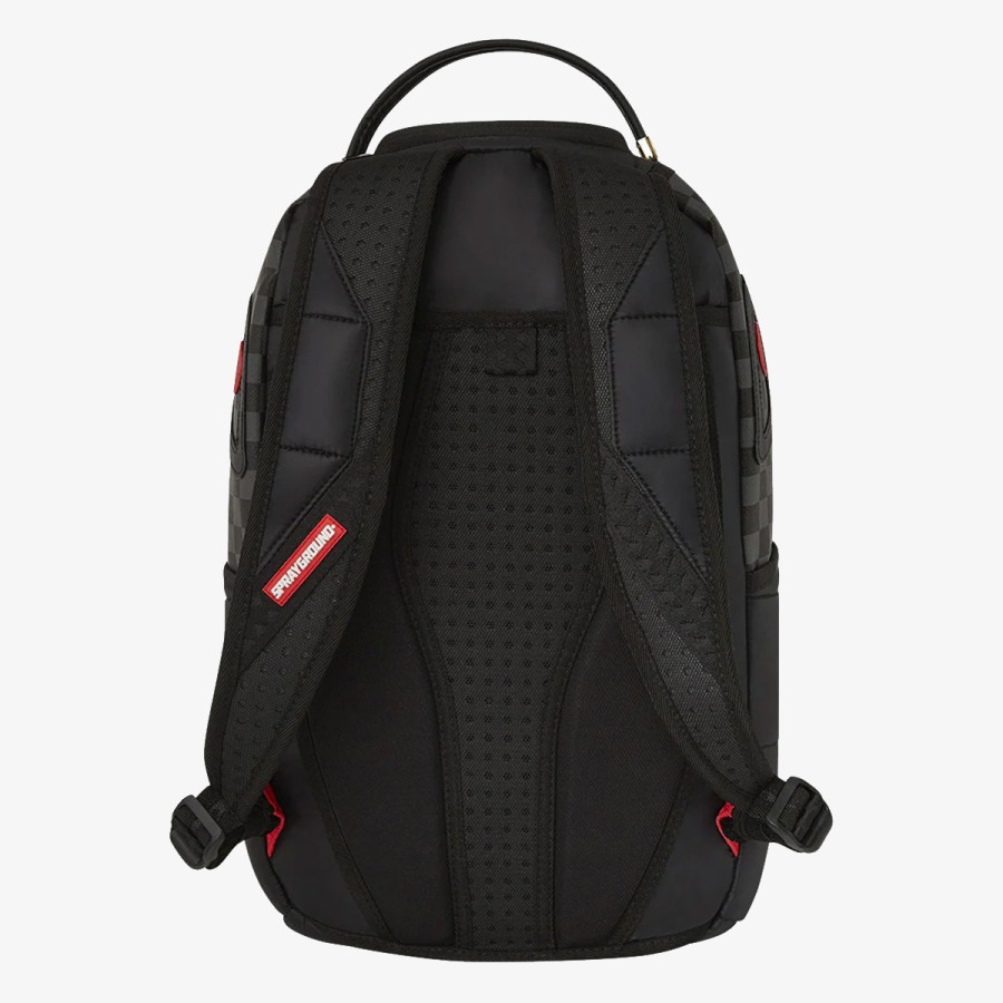 SPRAYGROUND Hátizsák BLACK PUFFER GREY CHECK BACKPACK 
