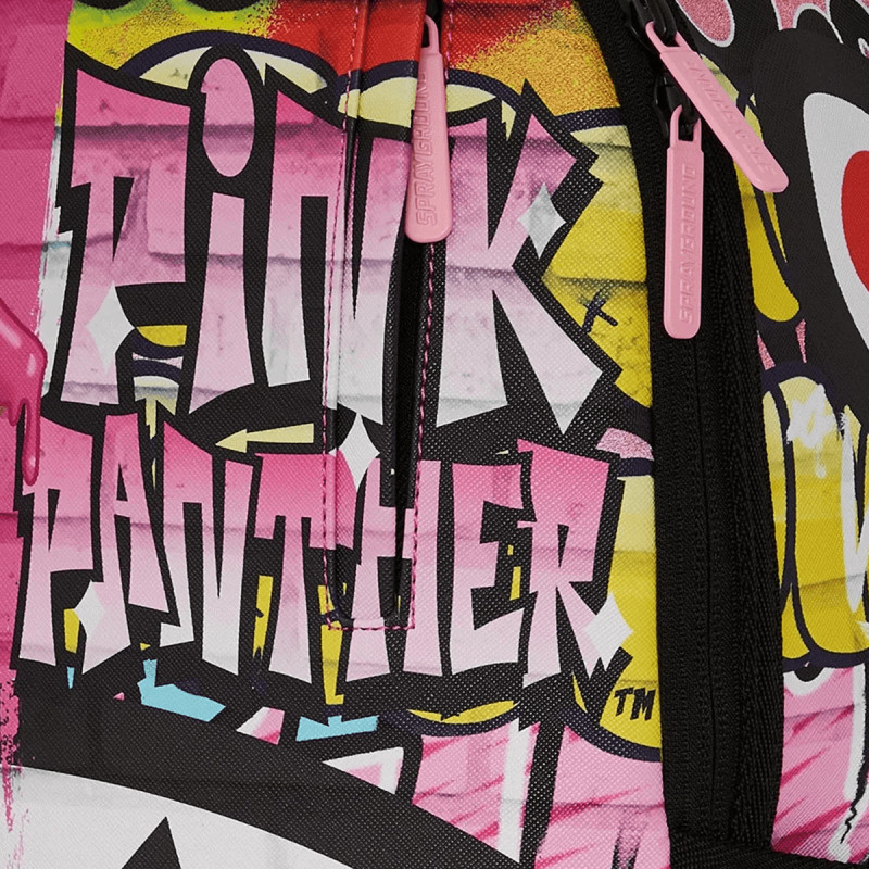 SPRAYGROUND Hátizsák PINK PANTHER PAINTING OVER GRAFFITI DLXR 