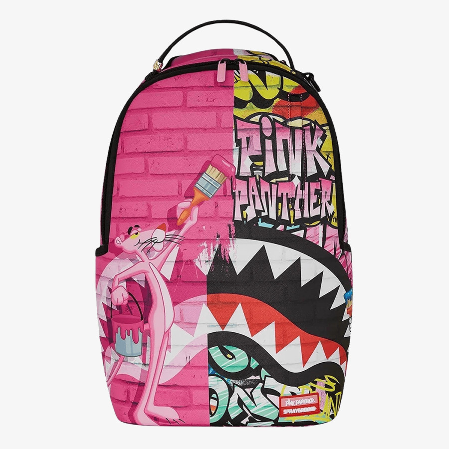 SPRAYGROUND Hátizsák PINK PANTHER PAINTING OVER GRAFFITI DLXR 
