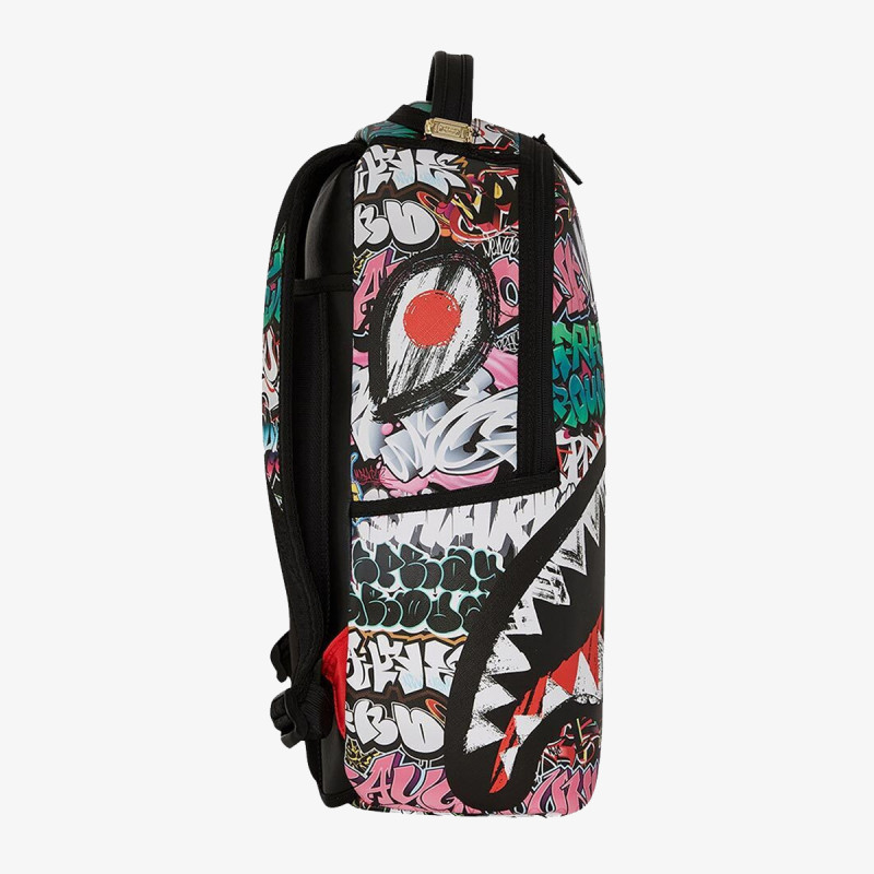 SPRAYGROUND Hátizsák SPLIT CYBERSHARK DLXSV BACKPACK 