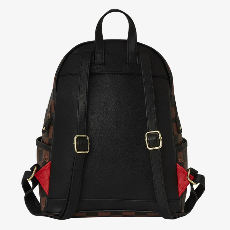 SPRAYGROUND Hátizsák PEEKING CHARACTER CHECK SAVAGE 