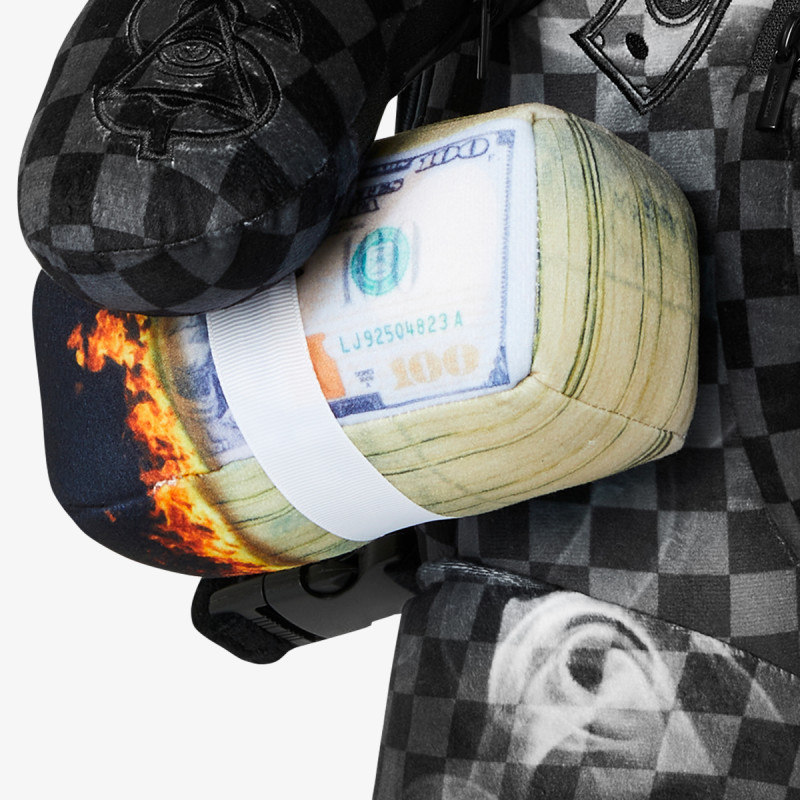 SPRAYGROUND Hátizsák SIP N’ SMOKE MONEYBEAR BACKPACK 