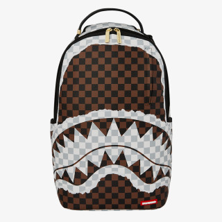 SPRAYGROUND Hátizsák CREAM AND BROWN TEAR CHECK BACKPACK 