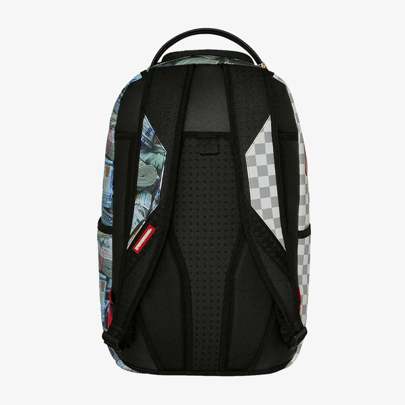 SPRAYGROUND Hátizsák CREAM CHECK FULL OF CASH BACKPACK 