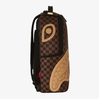 SPRAYGROUND Hátizsák EMBOSSED CHECK BROWN BACKPACK 
