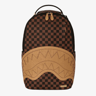 SPRAYGROUND Hátizsák EMBOSSED CHECK BROWN BACKPACK 