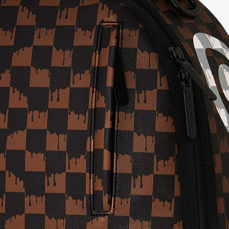 SPRAYGROUND Hátizsák SHARKS IN PARIS WTF BUBBLY BLACK CHECK B 