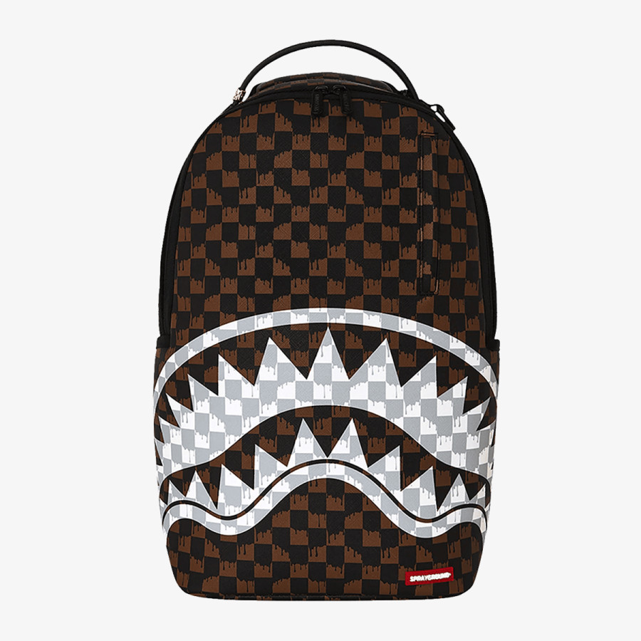 SPRAYGROUND Hátizsák SHARKS IN PARIS WTF BUBBLY BLACK CHECK B 