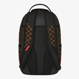SPRAYGROUND Hátizsák SHARKS IN PARIS WTF BUBBLE BROWN CHECK B 