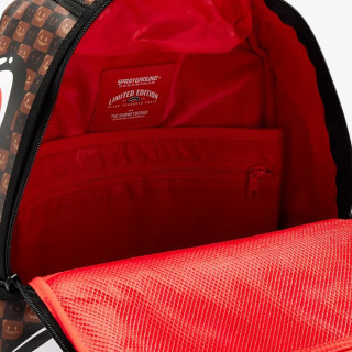 SPRAYGROUND Hátizsák SHARKS IN PARIS WTF BUBBLE BROWN CHECK B 