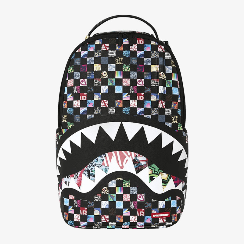 SPRAYGROUND Hátizsák CRAZY CHECK BACKPACK 