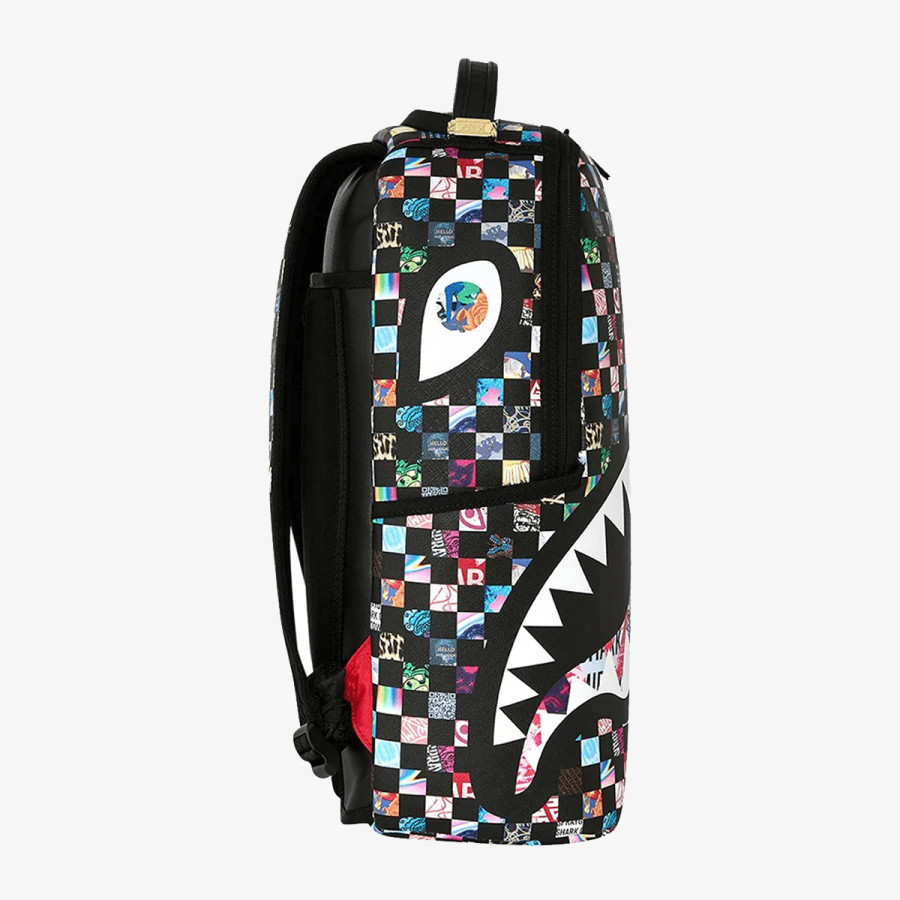 SPRAYGROUND Hátizsák CRAZY CHECK BACKPACK 
